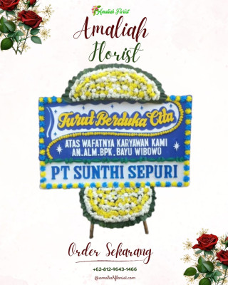 Papan Bunga Duka di Sampangan