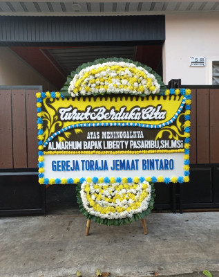 Papan Bunga Duka di Sampangan