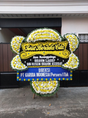 Papan Bunga Duka di Sampangan
