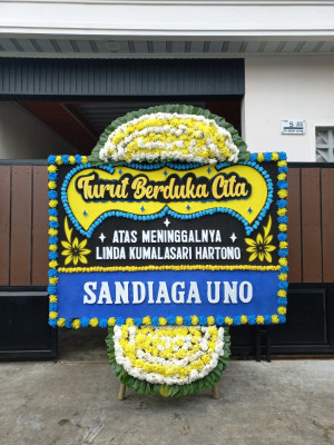 Papan Bunga Duka di Sampangan
